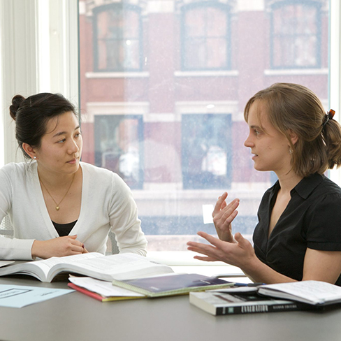 Two students studying together. Links to Gifts of Life Insurance life.jpg